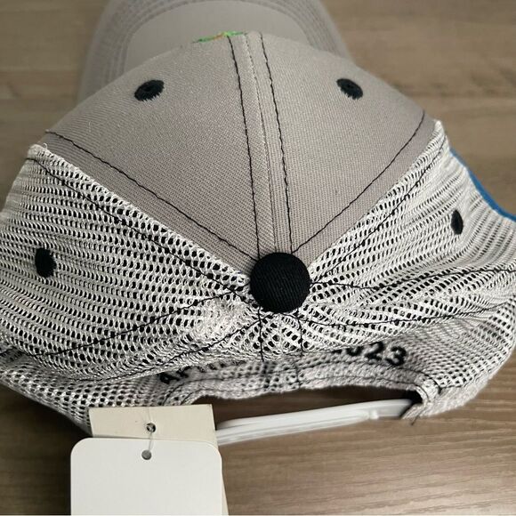 NWT NASCAR Geico 500 Gray Cap adjustable new - Picture 6 of 11